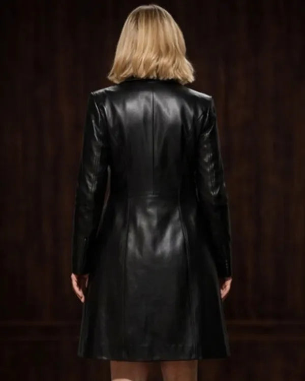 Taylor Tomlinson Prodigal Daughter Leather Coat