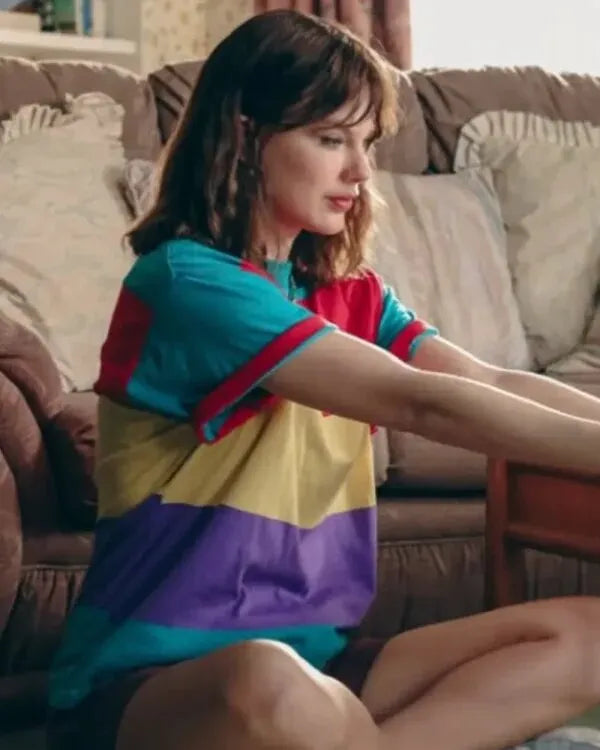 Taylor Swift Opalite Music Video Colorblock Polo Shirt