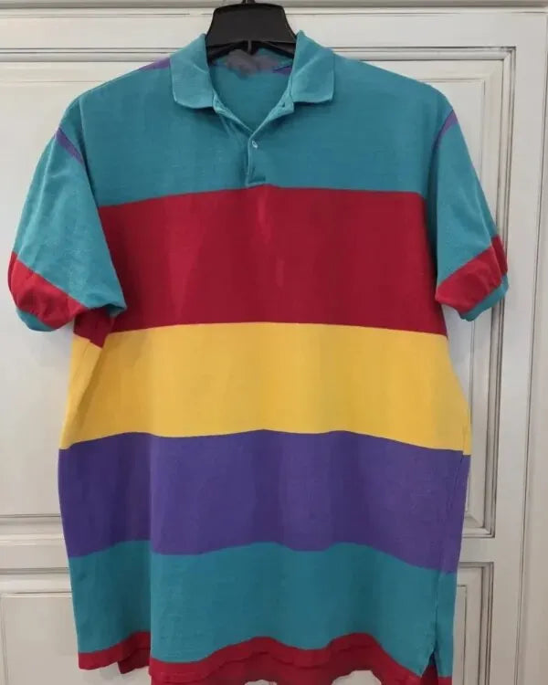 Taylor Swift Opalite Music Video Colorblock Polo Shirt