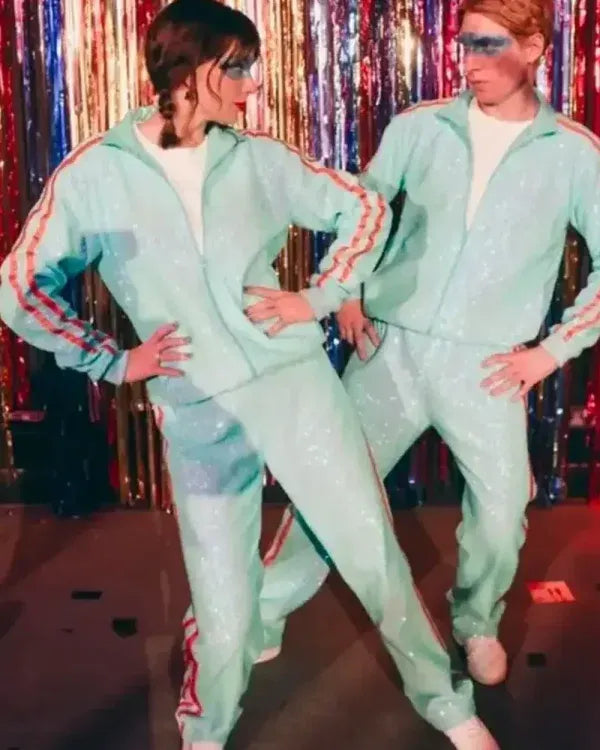 Taylor Swift Opalite Music Video Sequin Tracksuit