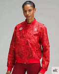 Team Canada Women’s Vented Jacquard Jacket Clanton Jacket