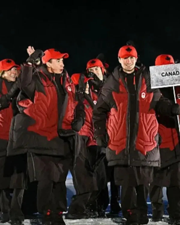 Team Canada Olympic 2026 Quilted Wrap Vest