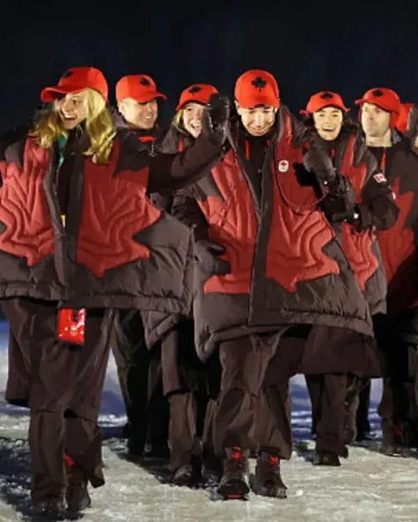 Team Canada Olympic 2026 Quilted Wrap Vest
