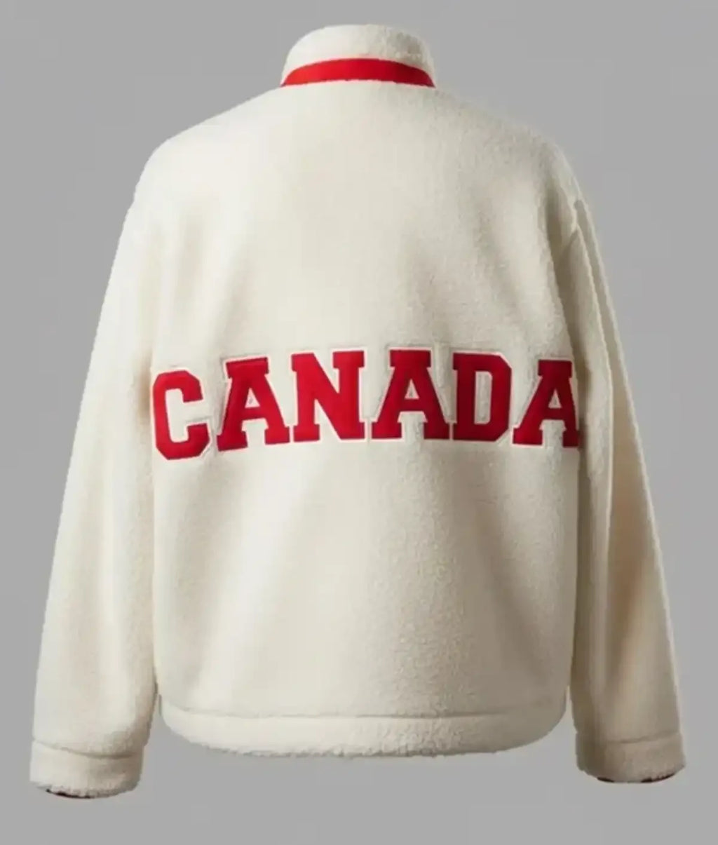 Team Canada Sherpa Fleece Jacket