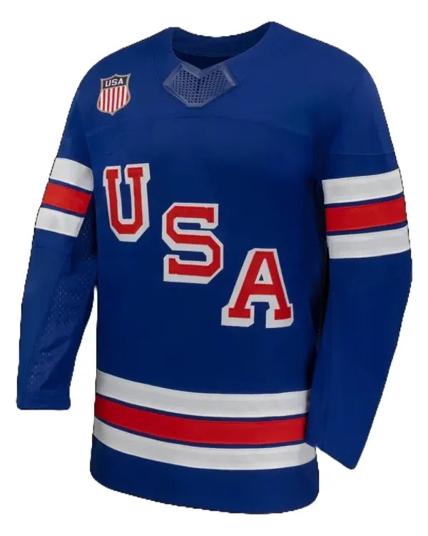 Team USA Hockey Royal 2026 Home Jersey
