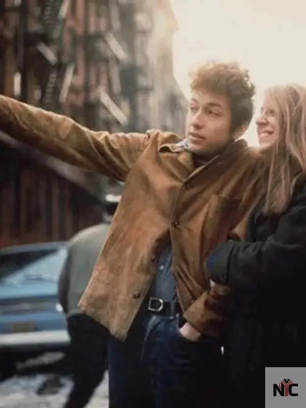 The Freewheelin Bob Dylan Brown Jacket Clanton Jacket