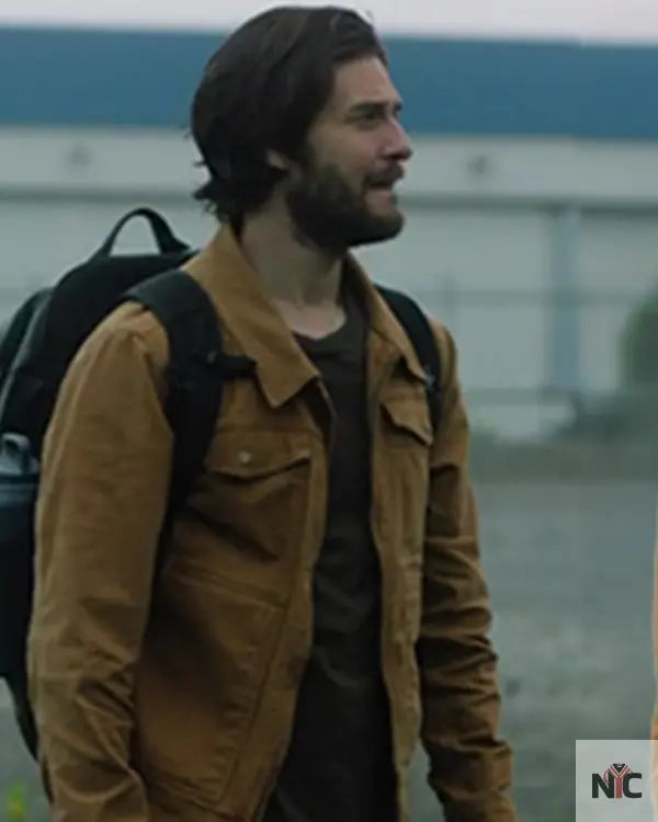 The Institute S01 Ben Barnes Brown Cotton Jacket Clanton Jacket