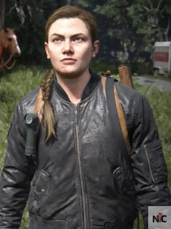 The Last Of Us Part II Abby Bomber Jacket Clanton Jacket