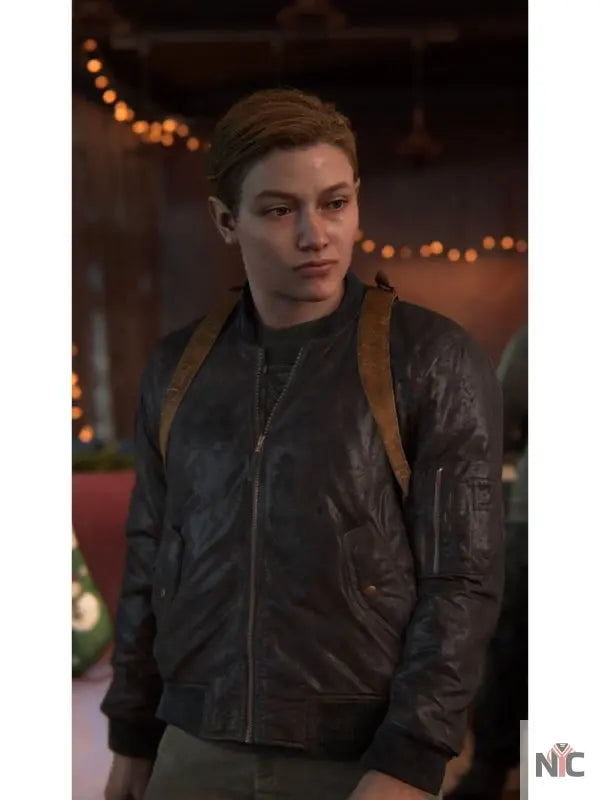 The Last Of Us Part II Abby Bomber Jacket Clanton Jacket