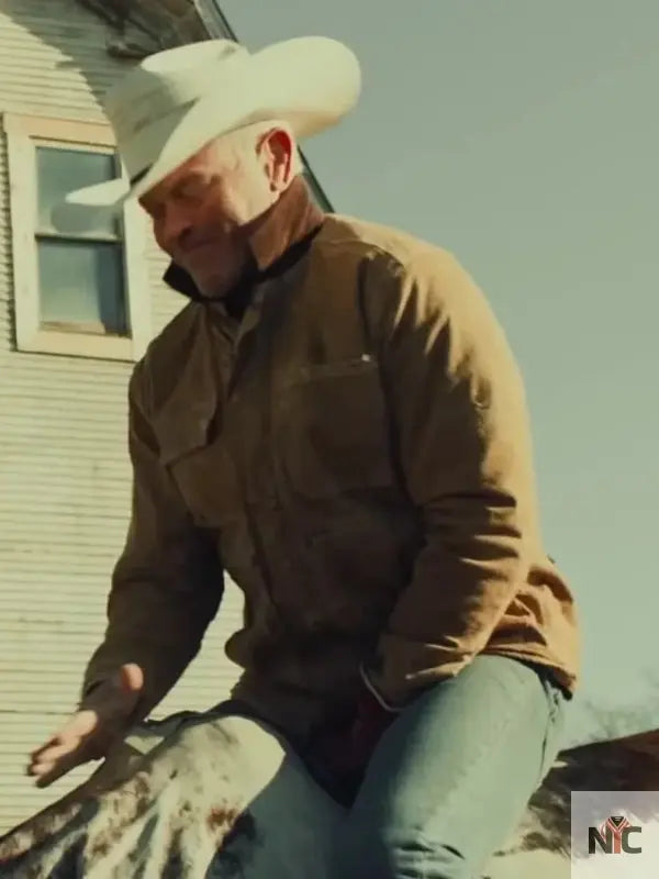 The Last Rodeo 2025 Neal McDonough Brown Jacket Clanton Jacket