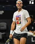The Laver Cup 2025 Carlos Alcaraz Team Europe White Shirt USA Jackets
