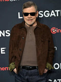 The Long Walk The Major Suede Leather Jacket Clanton Jacket