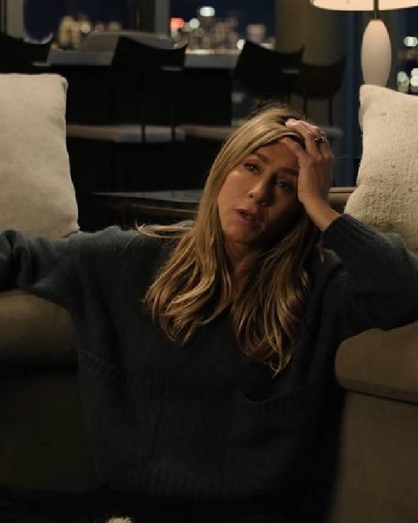 The Morning Show Jennifer Aniston Grey Sweater