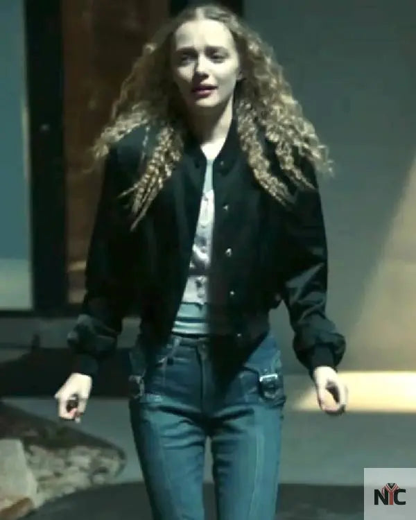 The Stranger in My Home Amiah Miller Bomber Jacket Clanton Jacket