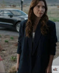 The Stranger in My Home Sophia Bush Striped Blazer Clanton Jacket