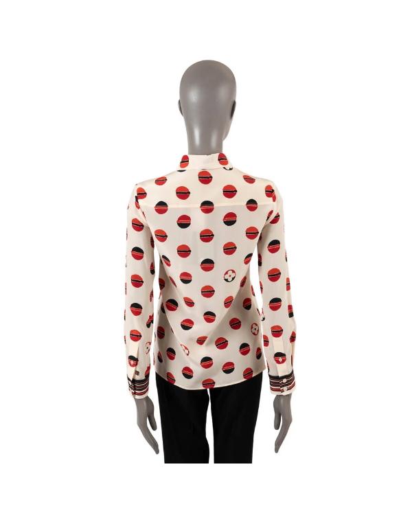 The Today Show 2025 Daryn Carp Printed Silk Blouse