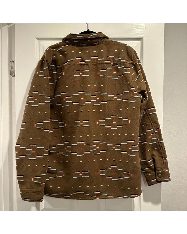 The Today Show 2025 Joe Fryer Brown Printed Jacket