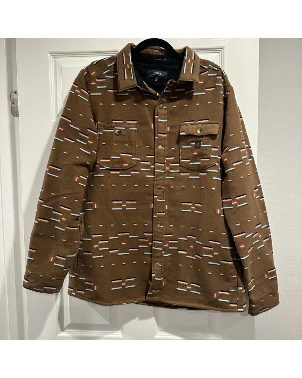 The Today Show 2025 Joe Fryer Brown Printed Jacket