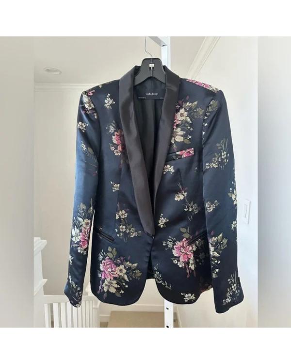 The Traitors US S04 Tiffany Mitchell Green Floral Blazer