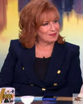The View 2025 Joy Behar Blue Double Breasted Blazer Clanton Jacket