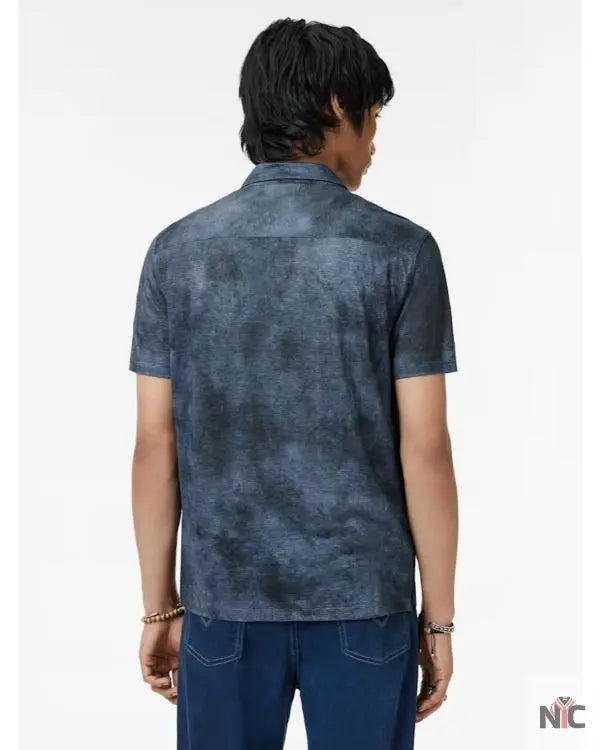 The Young And The Restless Joshua Morrow Blue Camp Shirt Clanton Jacket