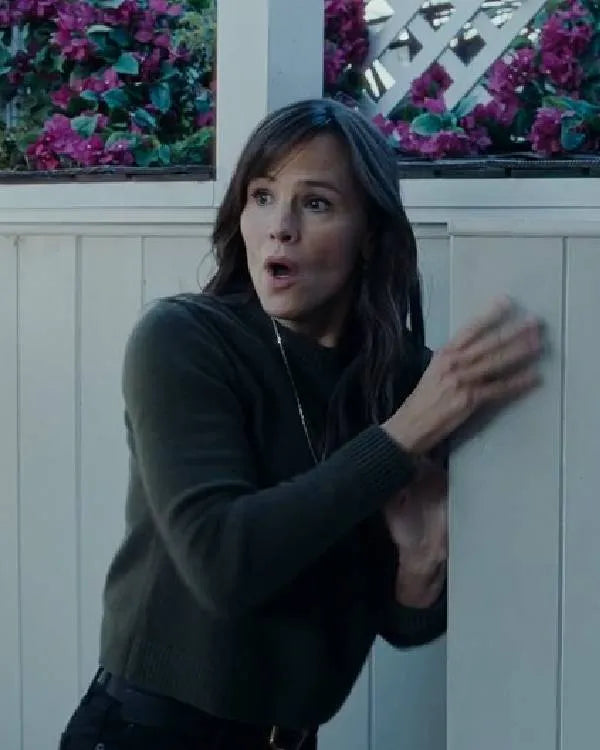 The Last Thing He Told Me Jennifer Garner Grey Sweater