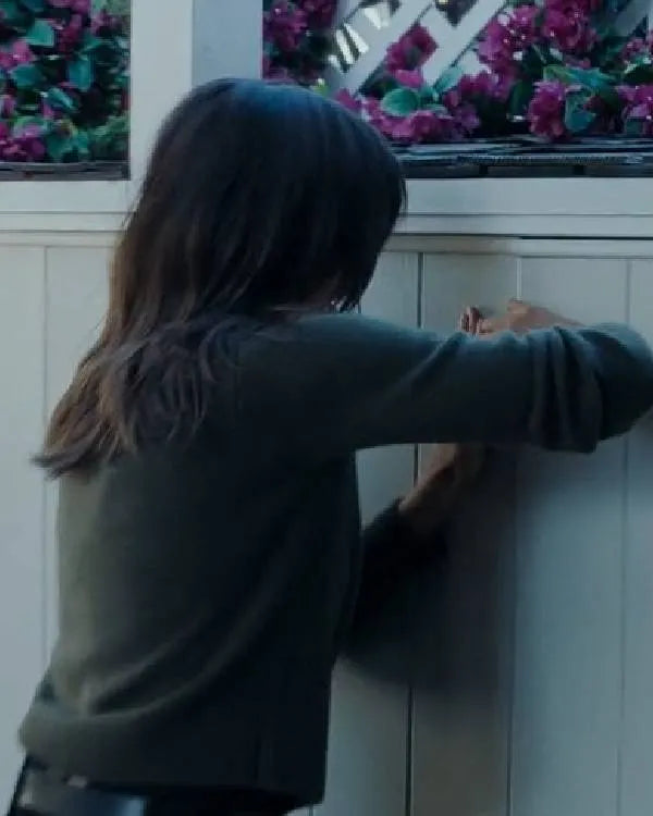 The Last Thing He Told Me Jennifer Garner Grey Sweater
