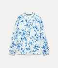 The Talk Amanda Kloots Floral Shirt