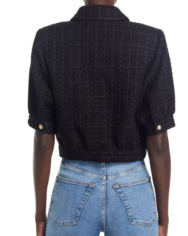The View Joy Behar Black Tweed Jacket