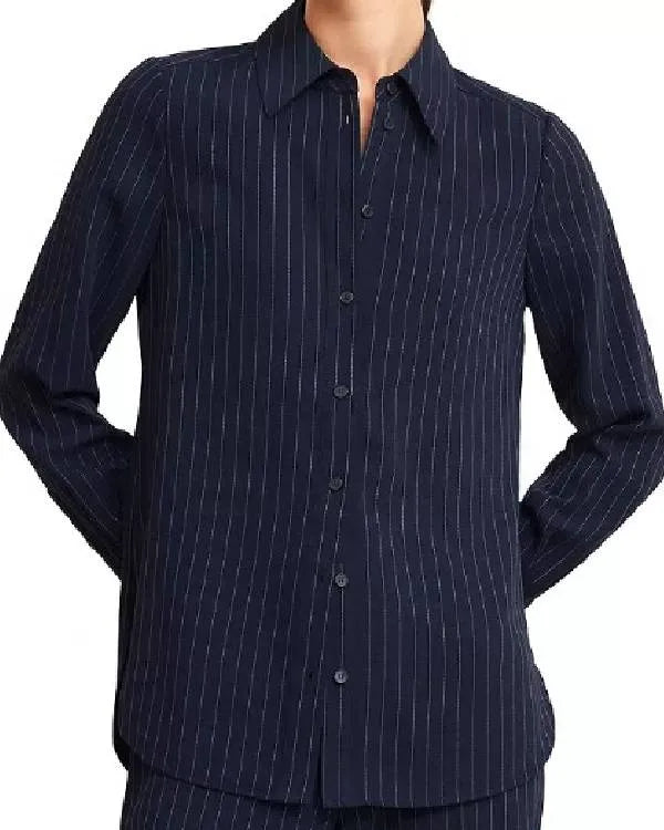 The Young and the Restless Sharon Newman Pinstripe Shirt