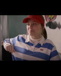 The Baby-Sitters Club Kristy Thomas Blue Stripe Rugby T-Shirt