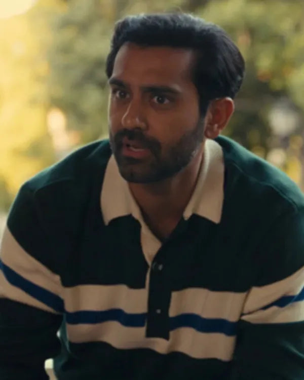 The Burbs 2026 Kapil Talwalkar Green Rugby Polo Shirt