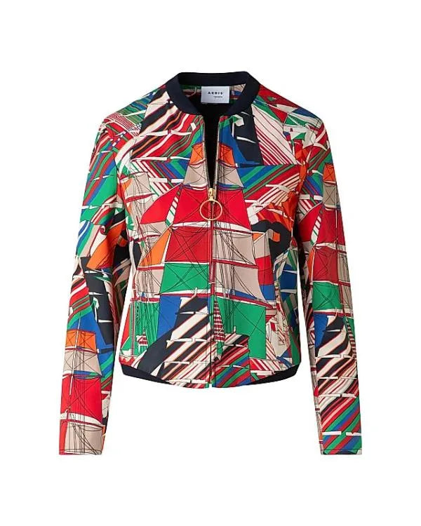 The Burbs 2026 Keke Palmer Sail Print Bomber Jacket