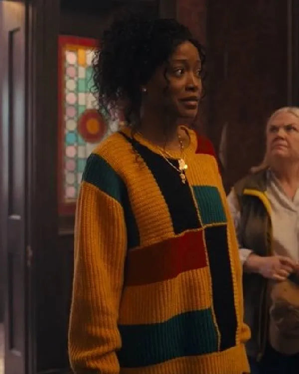 The Burbs Keke Palmer Colorblock Sweater