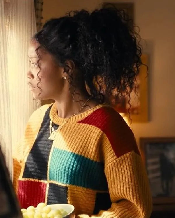 The Burbs Keke Palmer Colorblock Sweater