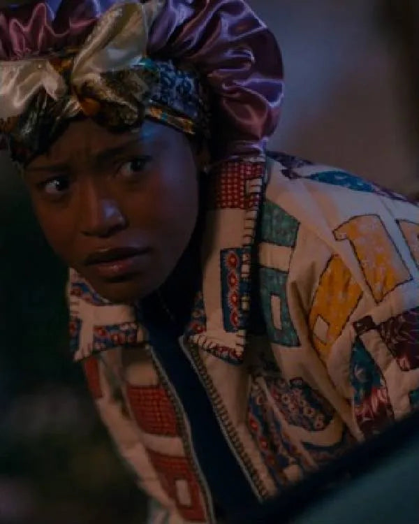 The Burbs Keke Palmer House Printed Jacket