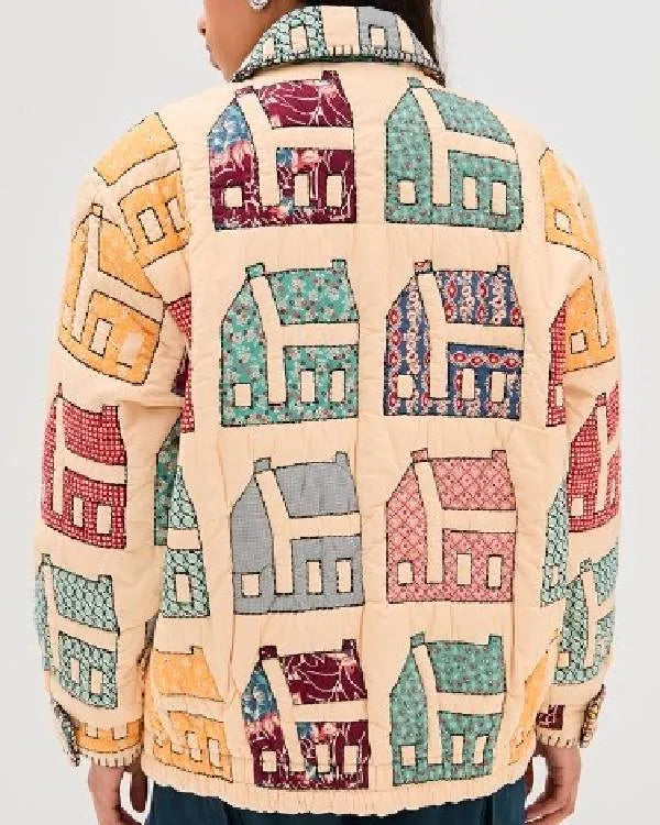 The Burbs Keke Palmer House Printed Jacket