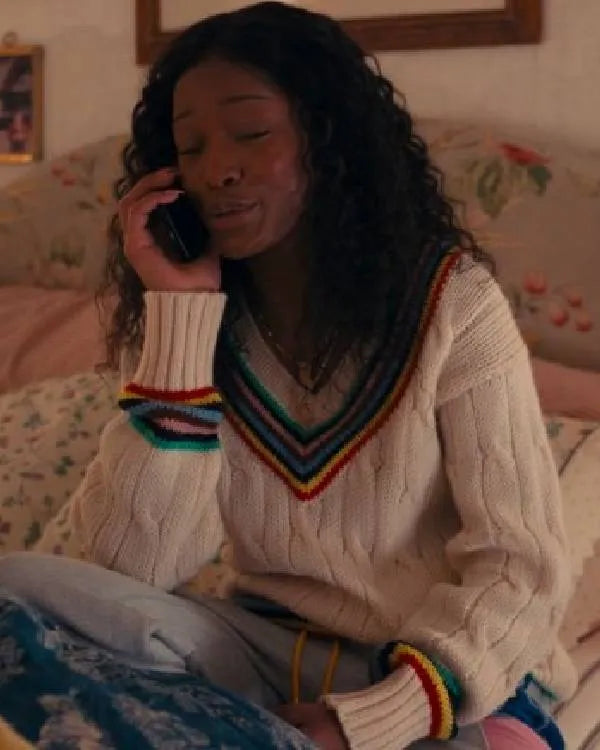 The Burbs Keke Palmer V-Neck Sweater