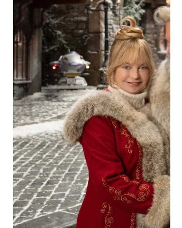 The Christmas Chronicles 2 Goldie Hawn Coat WorthVee