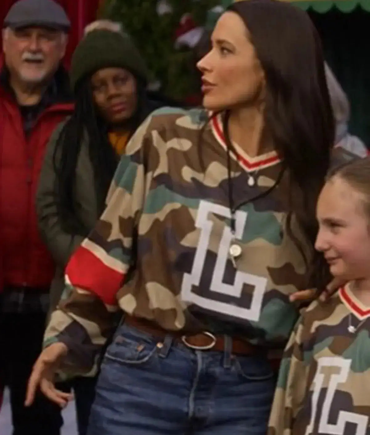 The Christmas Cup Rhiannon Fish Striped Camo Jersey WorthVee