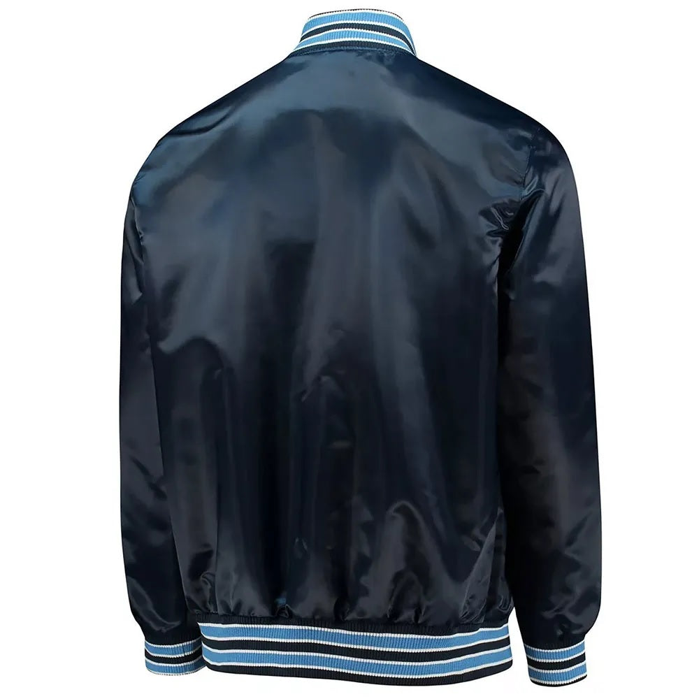 The Diamond Tennessee Titans Satin Navy Jacket