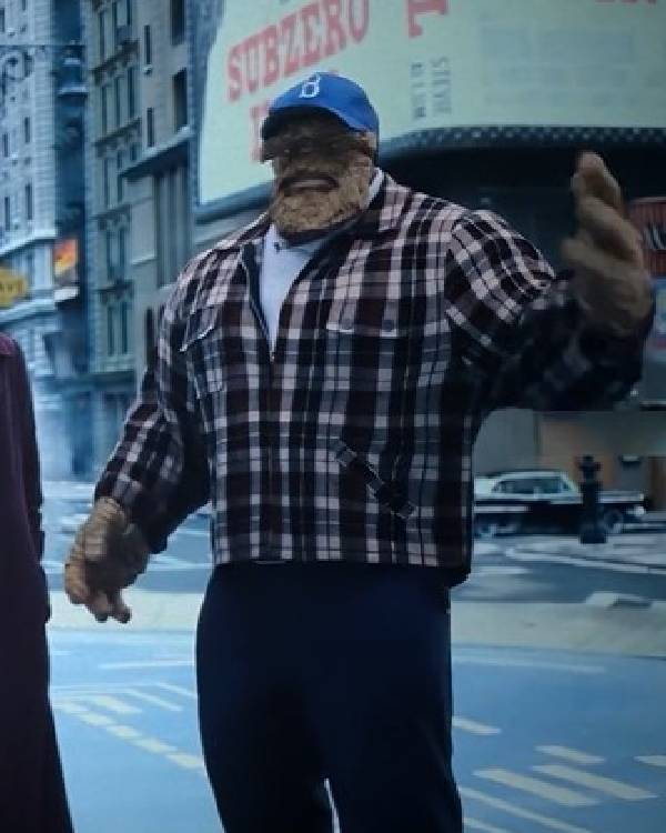 The Fantastic Four First Steps Ben Grimm Plaid Jacket Clanton Jacket