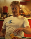 The Fantastic Four: First Steps Joseph Quinn White T-Shirt Clanton Jacket