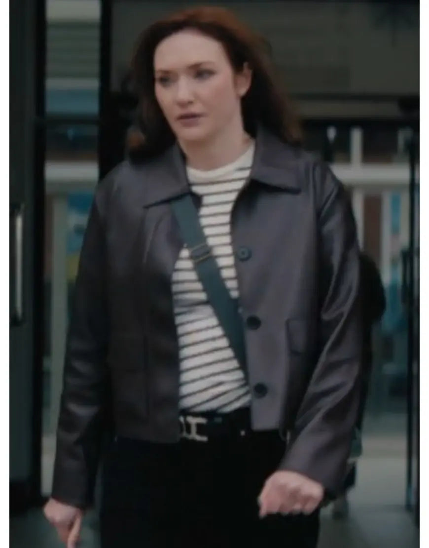 The Fortune 2026 Eleanor Tomlinson Leather Jacket WorthVee