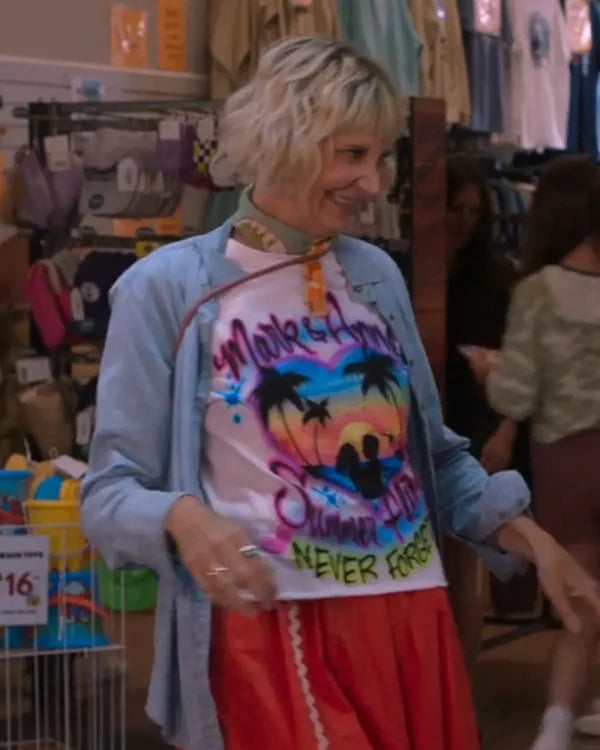The Four Seasons S02 Kerri Kenney White T-Shirt WorthVee