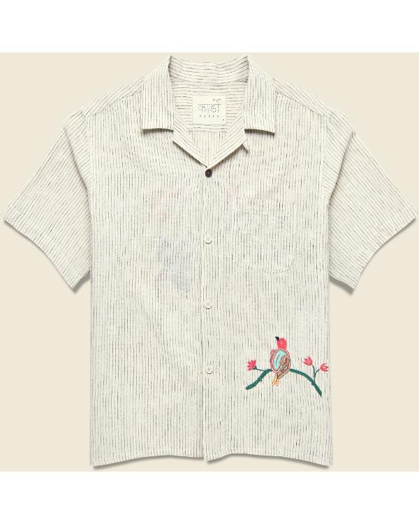 The Four Seasons S02 Marco Calvani Embroidered Bird Shirt WorthVee