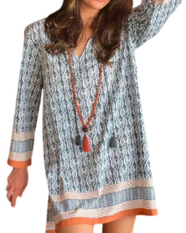 The Four Seasons S02 Tina Fey Printed Dress WorthVee