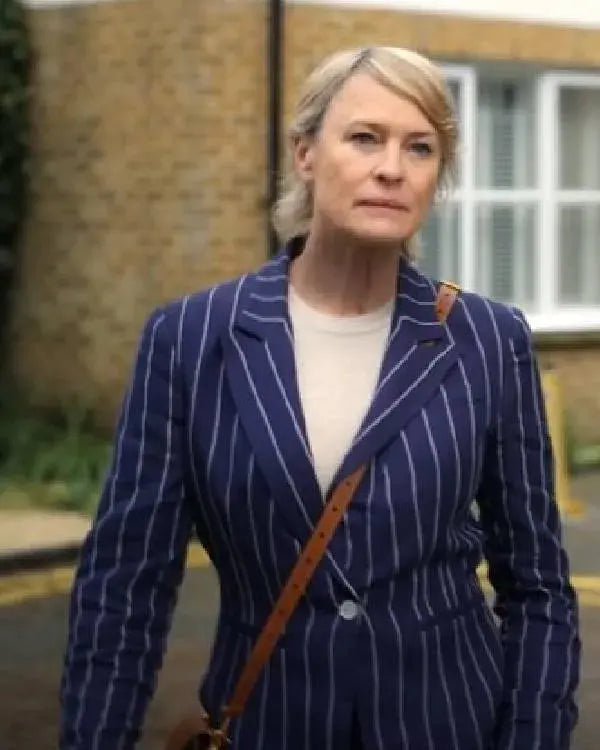 The Girlfriend Robin Wright Striped Blazer WorthVee