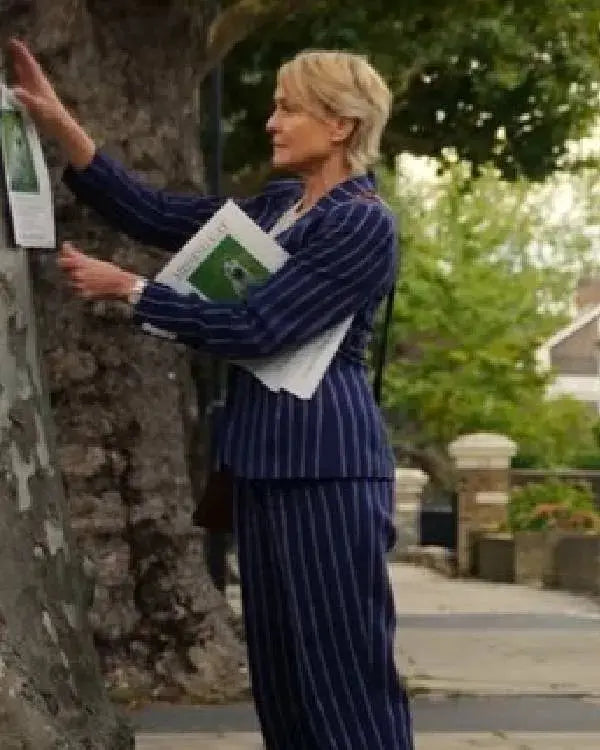 The Girlfriend Robin Wright Striped Blazer WorthVee