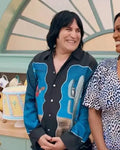 The Great British Bake Off Noel Fielding Haunted By An Owl Long Sleeve Shirt WorthVee